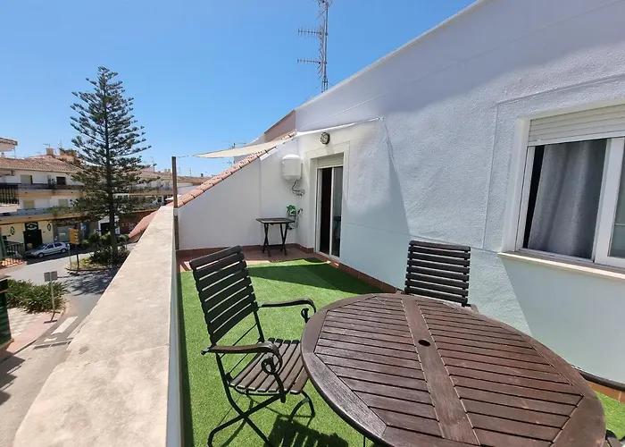 600M De La Playa, Terraza Soleada
